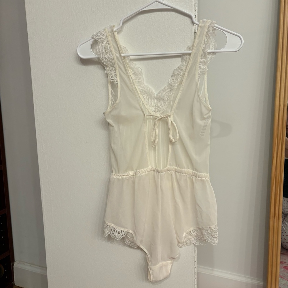 Auden Unlined Mesh Romper